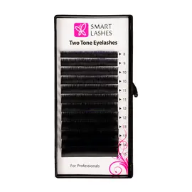 Gene ombre - albastru și negru - C - 0,20 mm - MIX | Smart Lashes